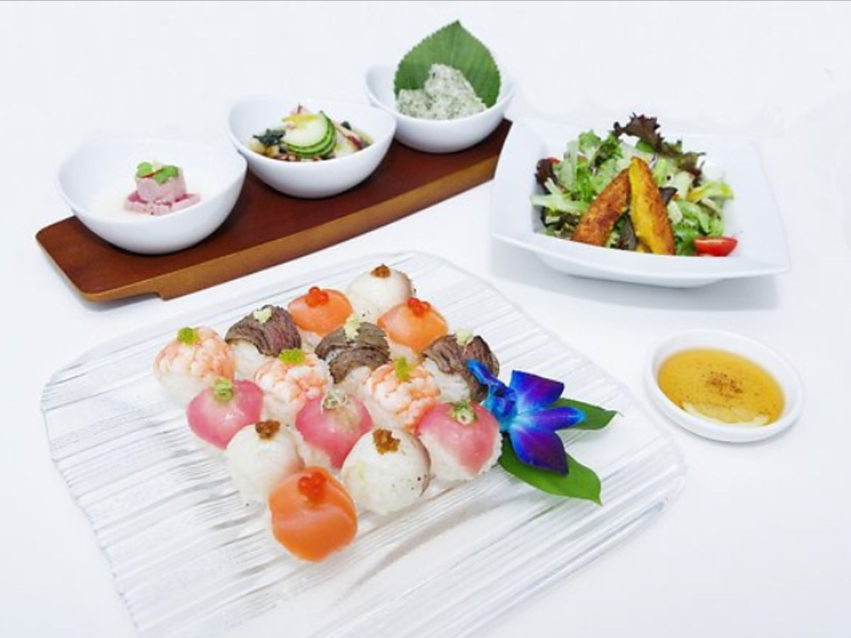 Temari sushi tasting set