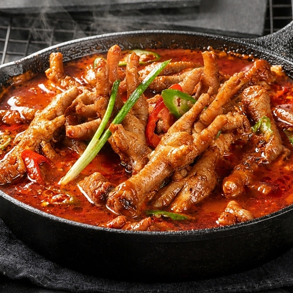 Chicken feet stew