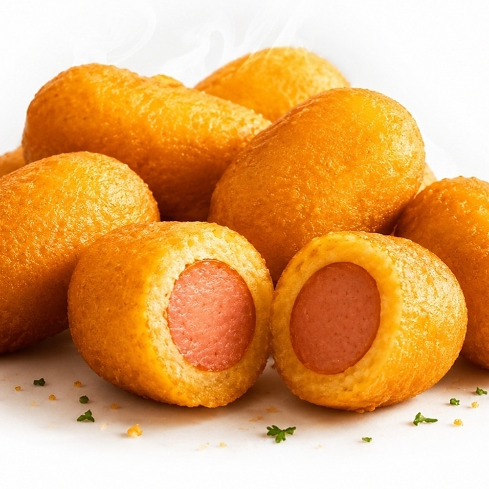 Mini corn dogs