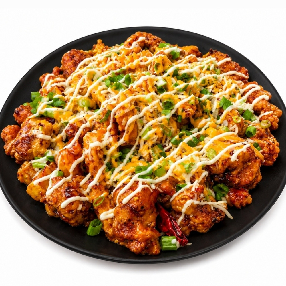 Orange chicken fries
