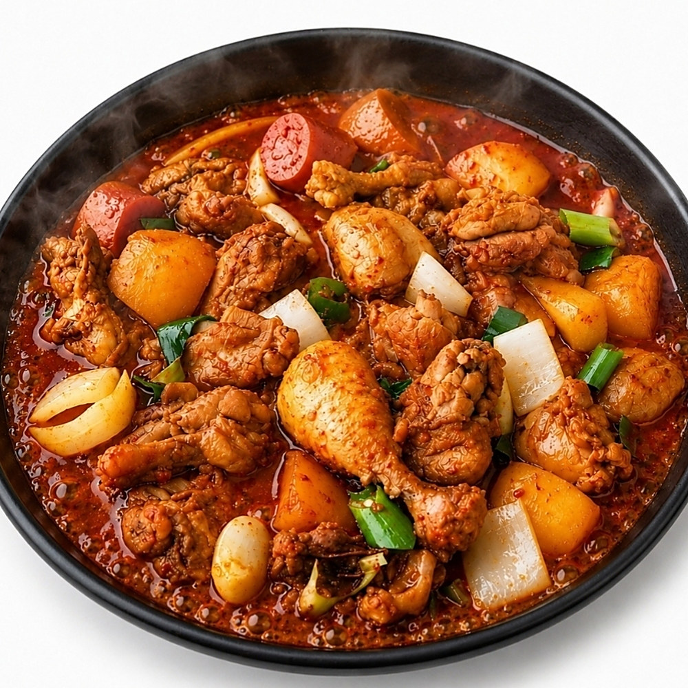 Spicy chicken stew