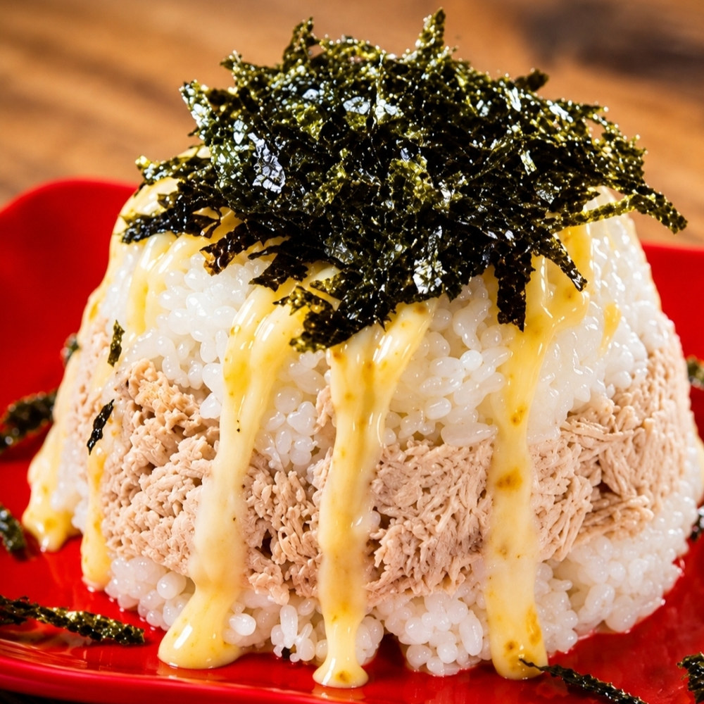 Tuna mayo rice